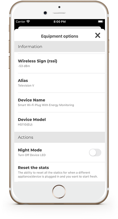 HS110, Kasa Smart Wi-Fi Plug with Energy Monitoring